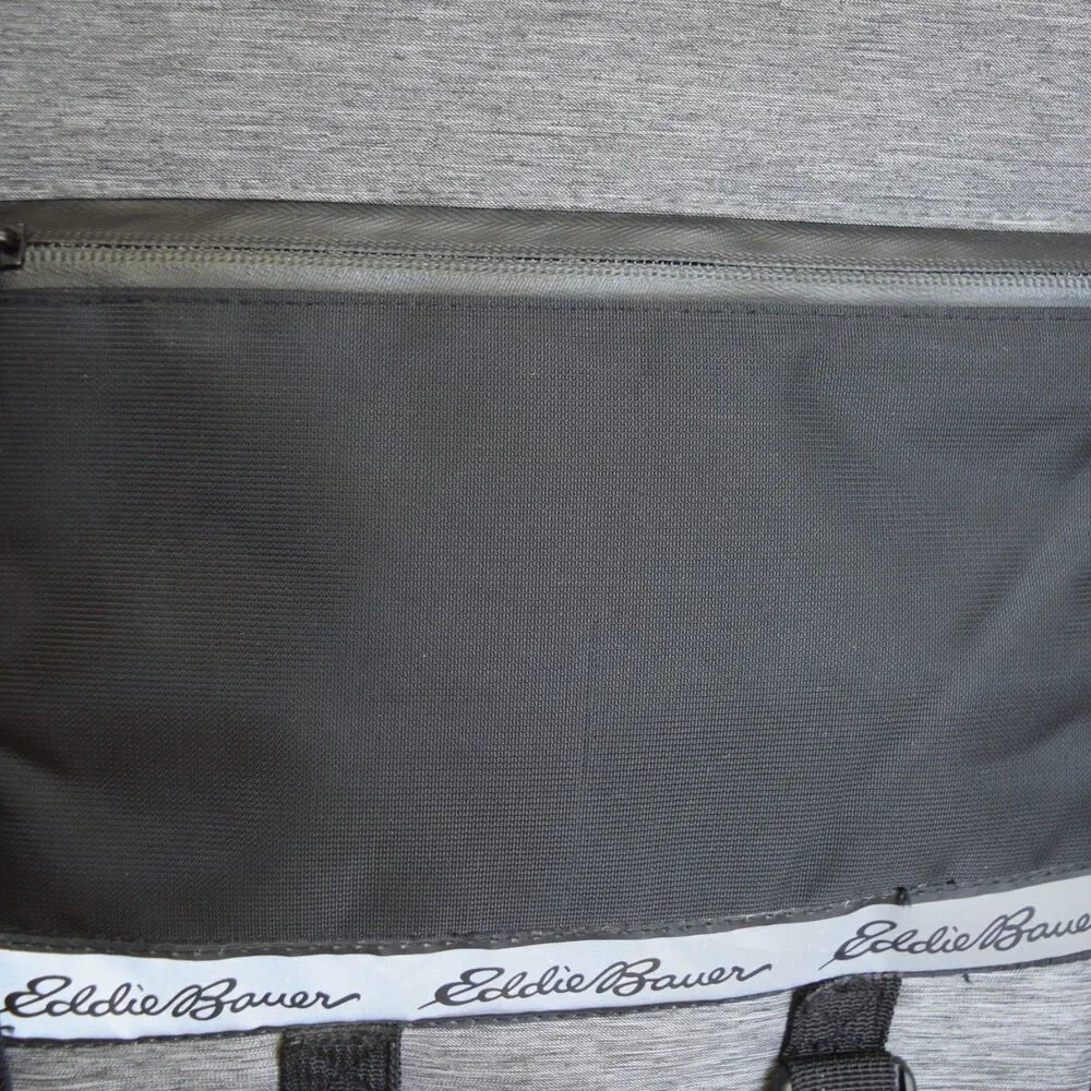 Eddie Bauer Atlas Sport Backpack Diaper Bag Baby Insulated Bottle Pocket Momcore